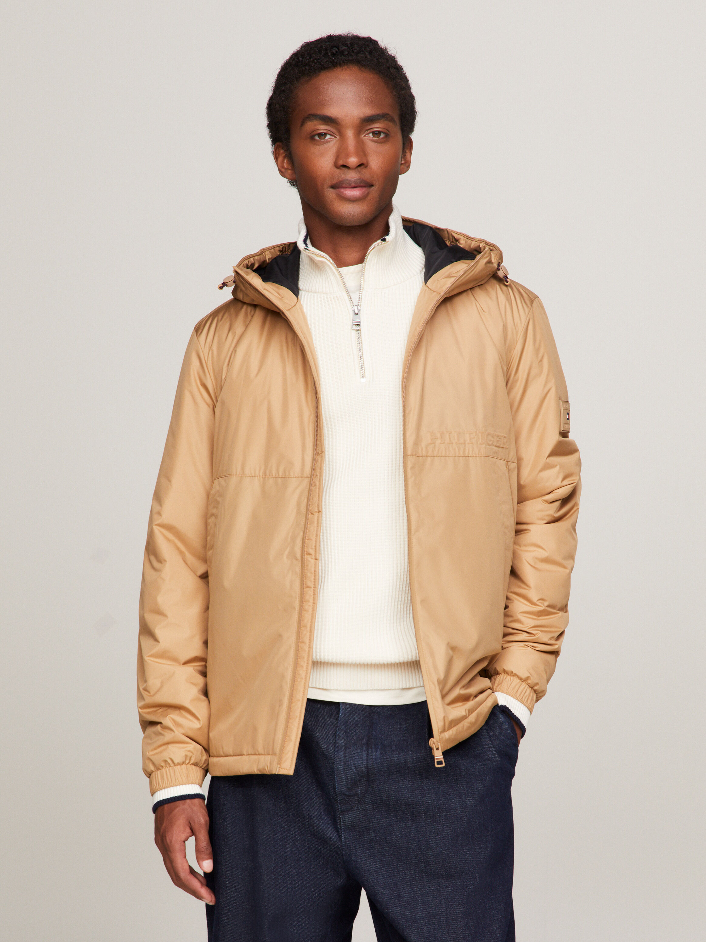 Lightweight tommy hilfiger jacket discount