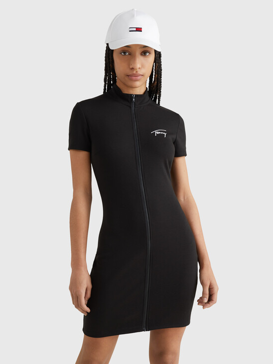 TOMMY SIGNATURE BODYCON DRESS