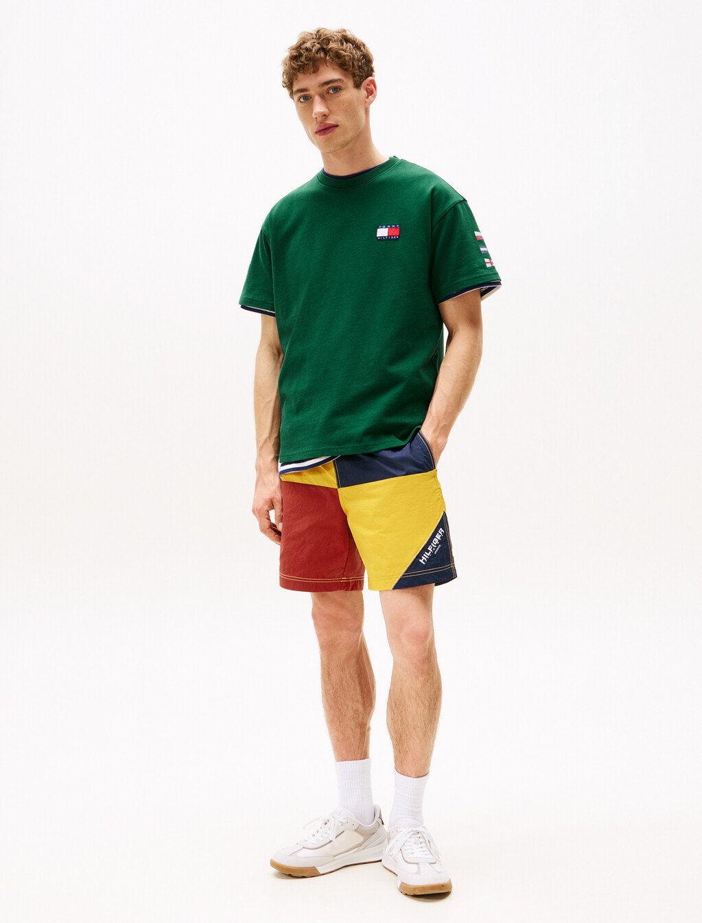 Hilfiger Sailing Relaxed Back Logo T-Shirt, Ornamental Green, hi-res