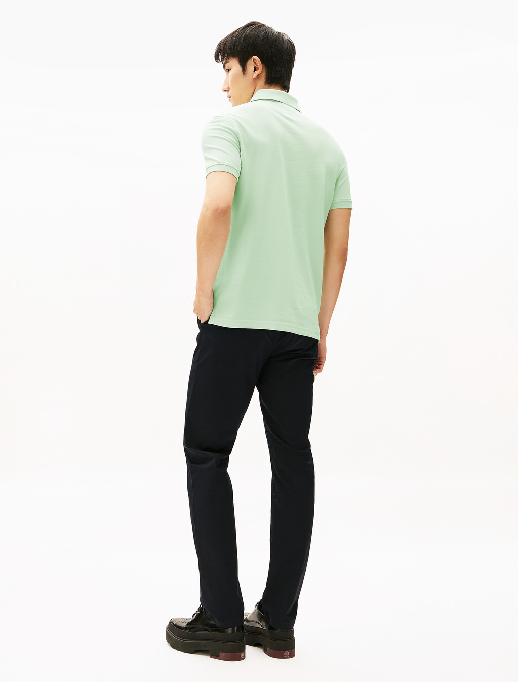1985 標準版型 Polo 恤, Opal Green, hi-res