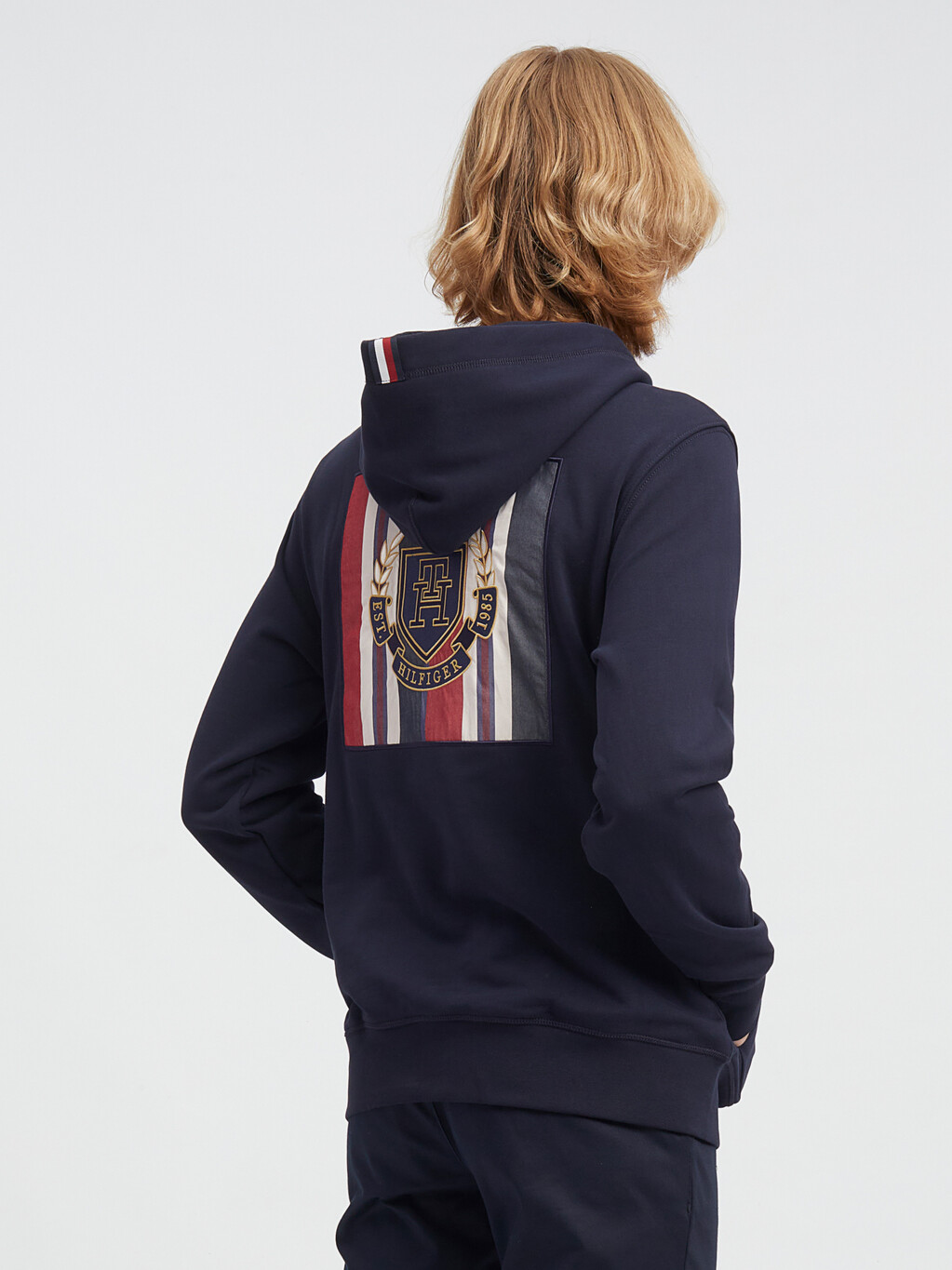 Icon Back Patch Hoodie, Desert Sky, hi-res