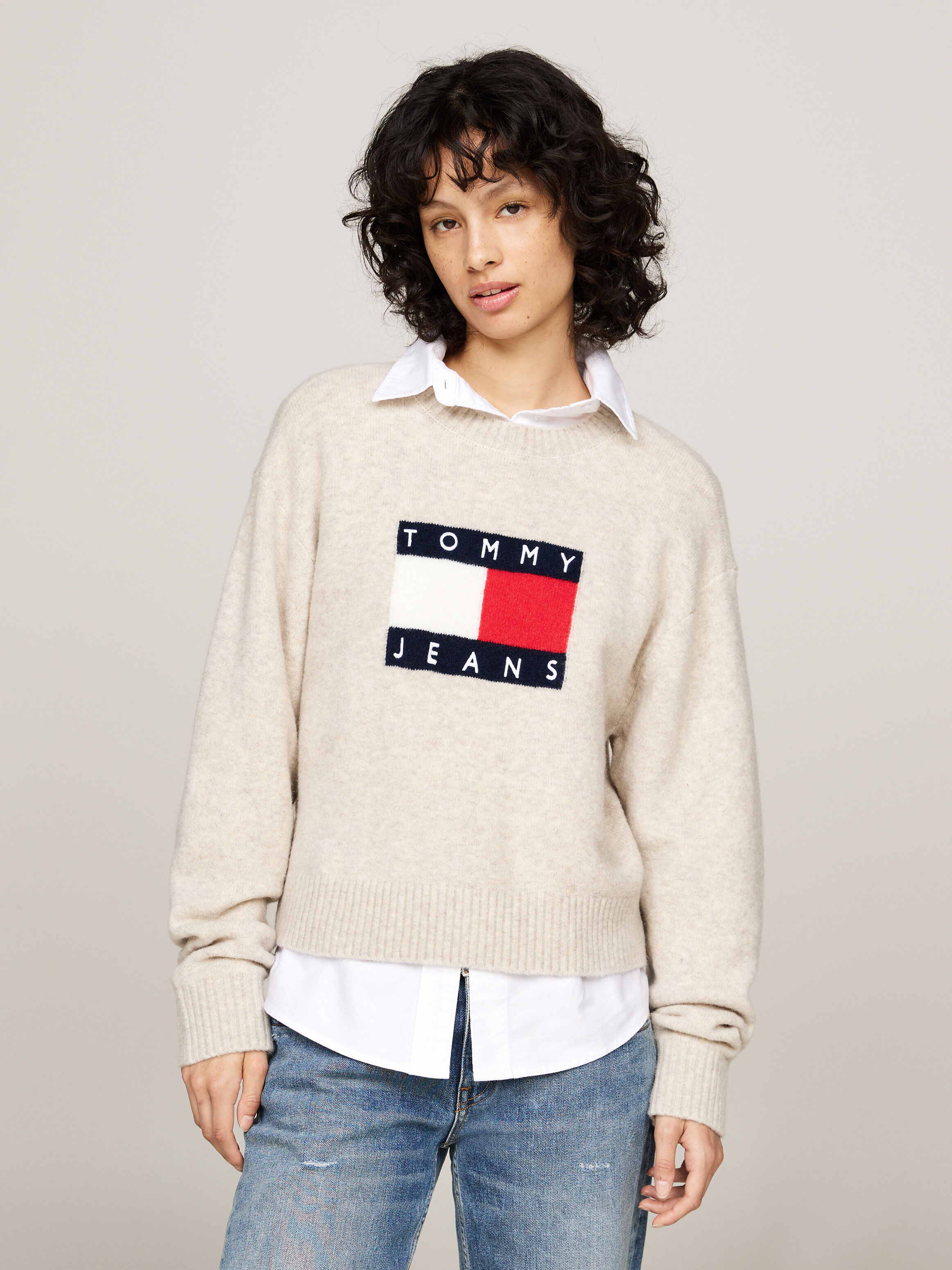 Tommy jeans knitwear on sale