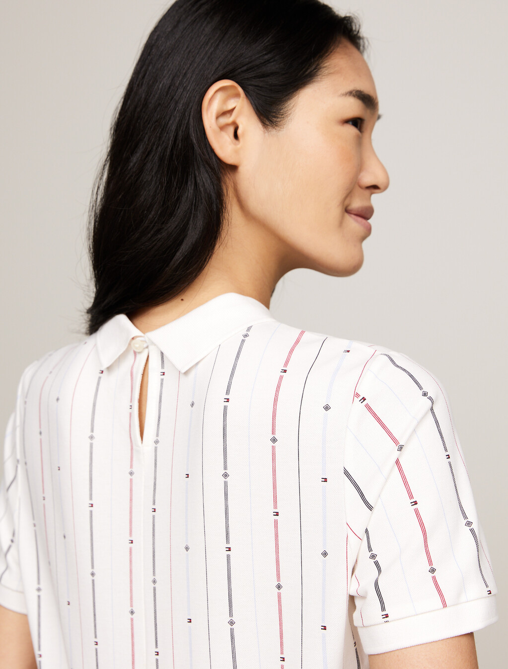 Flag Stripe Regular Fit Polo, Foulard Flag Stp/ Multi, hi-res