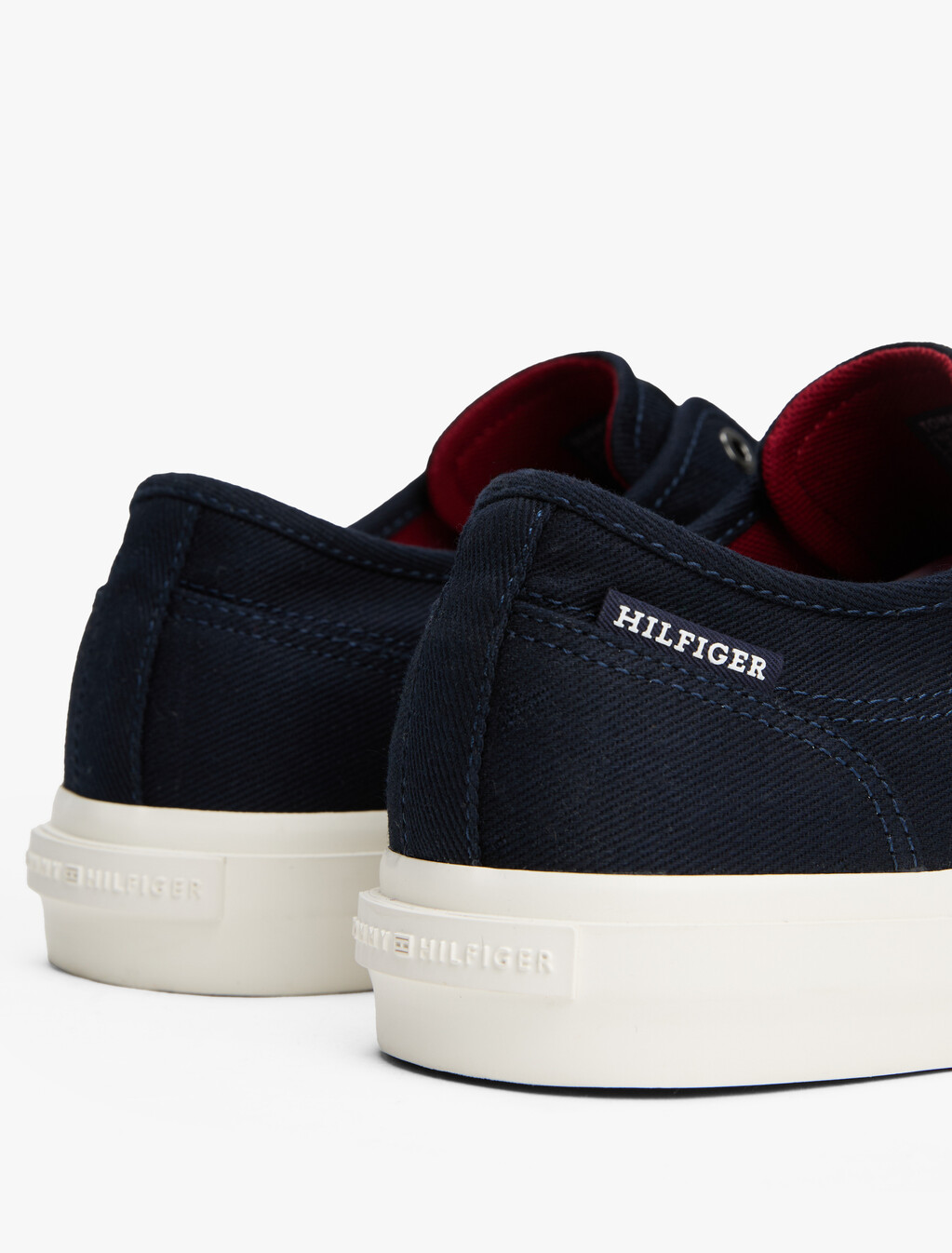 Canvas Embossed Logo Trainers, Desert Sky, hi-res