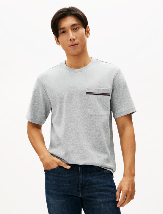 Cotton Pique Pocket T-Shirt