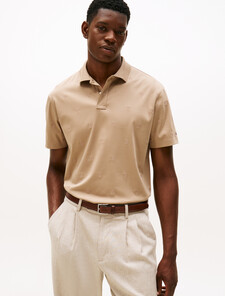 All Over Monogram Polo, Coastal Taupe, hi-res