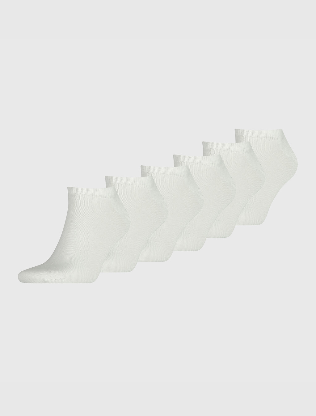 2-Pack Plain Sneaker Socks, white, hi-res