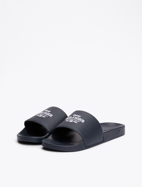 Logo Embroidery Pool Slides