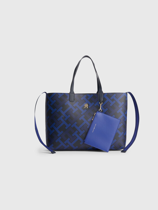 ICONIC ALL-OVER TH MONOGRAM TOTE