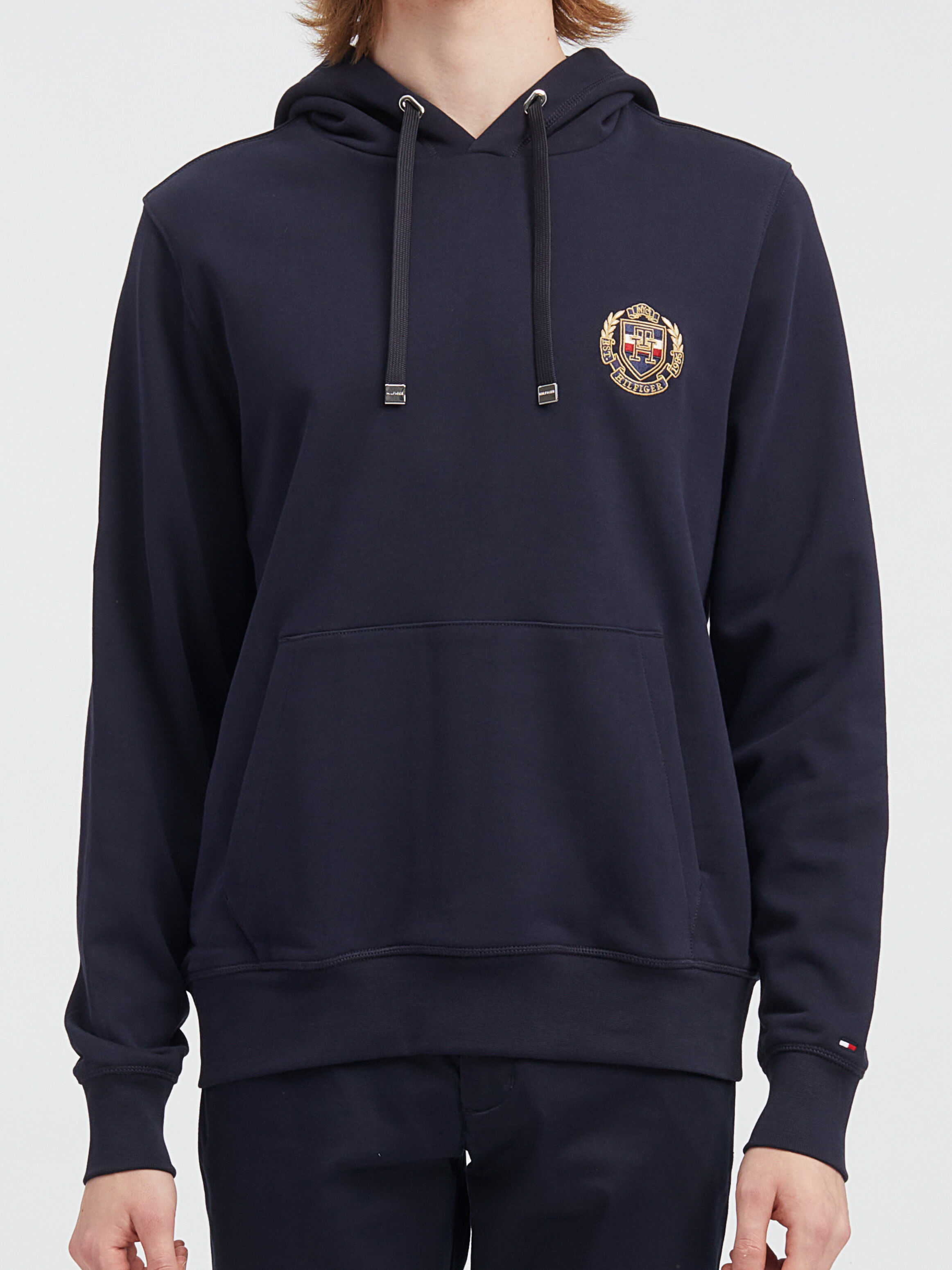 Tommy hilfiger patch hoodie top