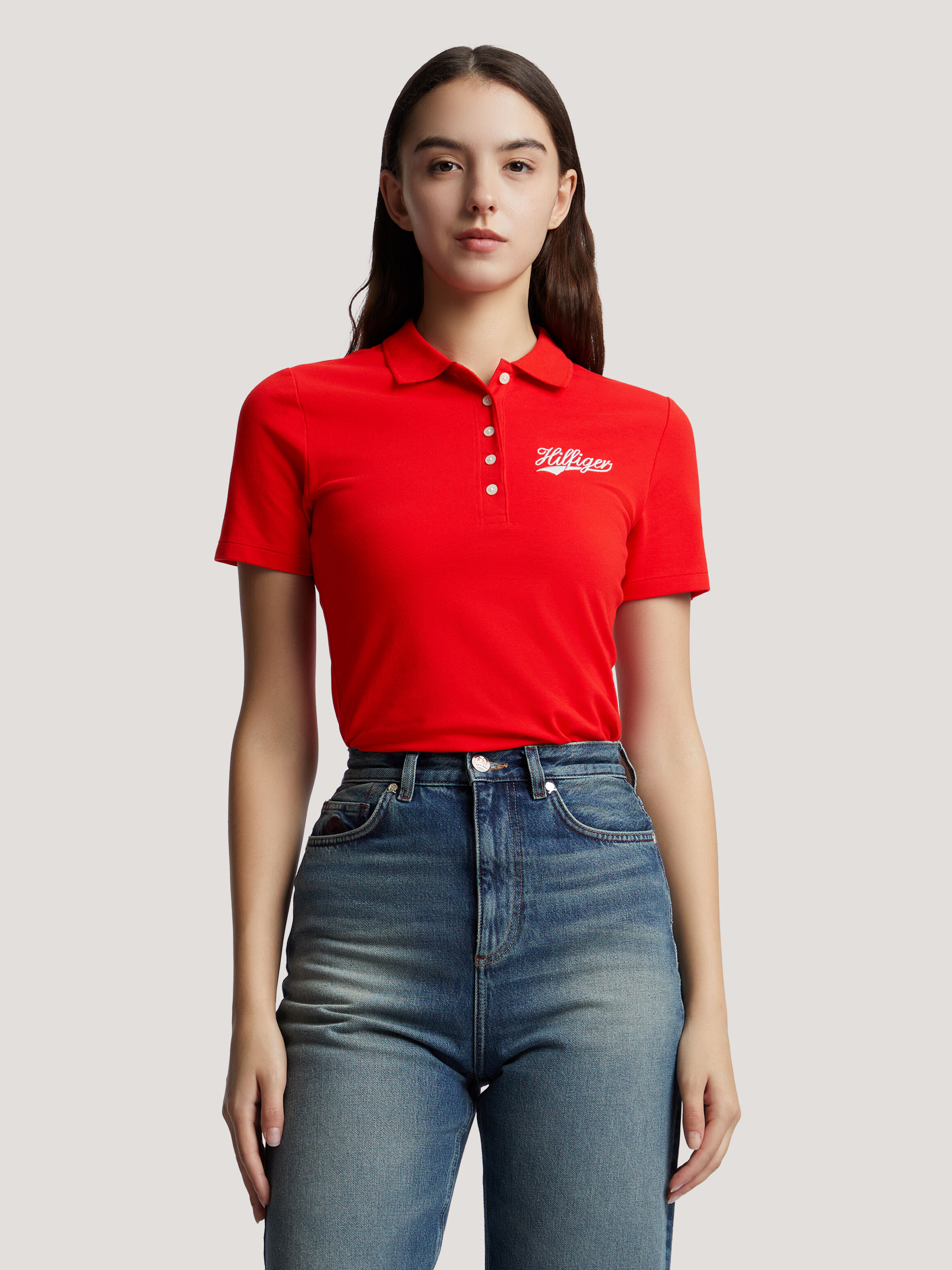 Tommy hilfiger polo shirts for ladies hot sale