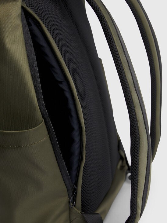 Hilfiger Monotype Roll-Top Backpack