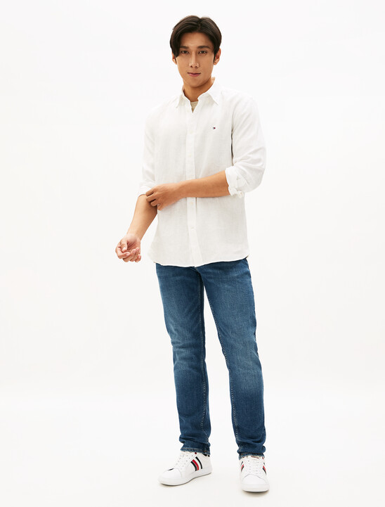 Contrast TH Monogram Embroidery T-Shirt