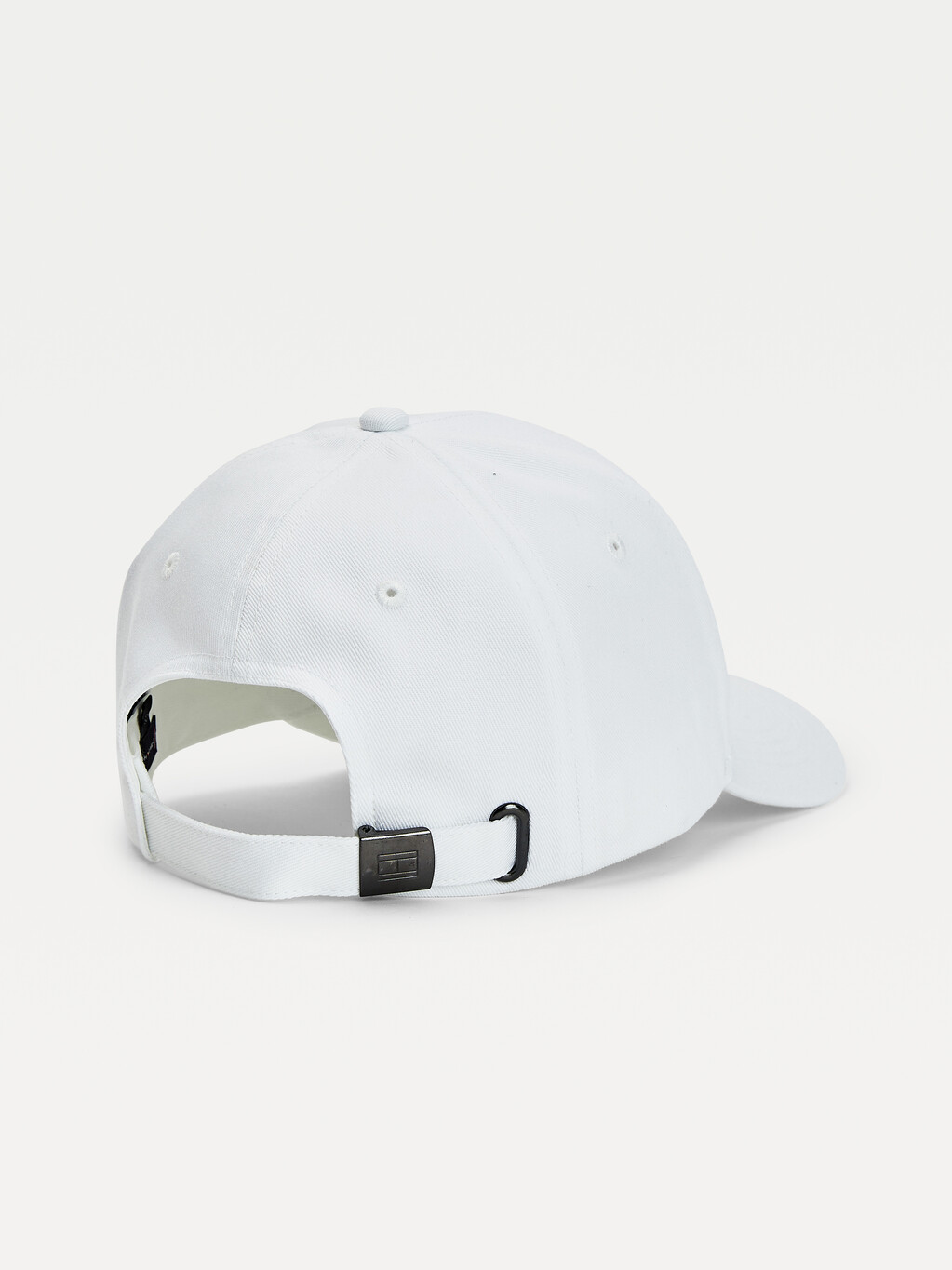 Tommy Hilfiger 經典有機棉棒球帽, White, hi-res