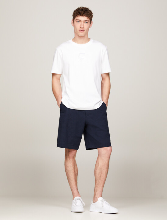 Seersucker Bermuda Chino Shorts