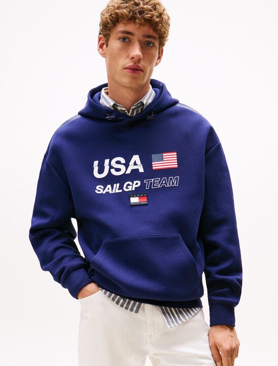 USA SailGP x Tommy 連帽衫