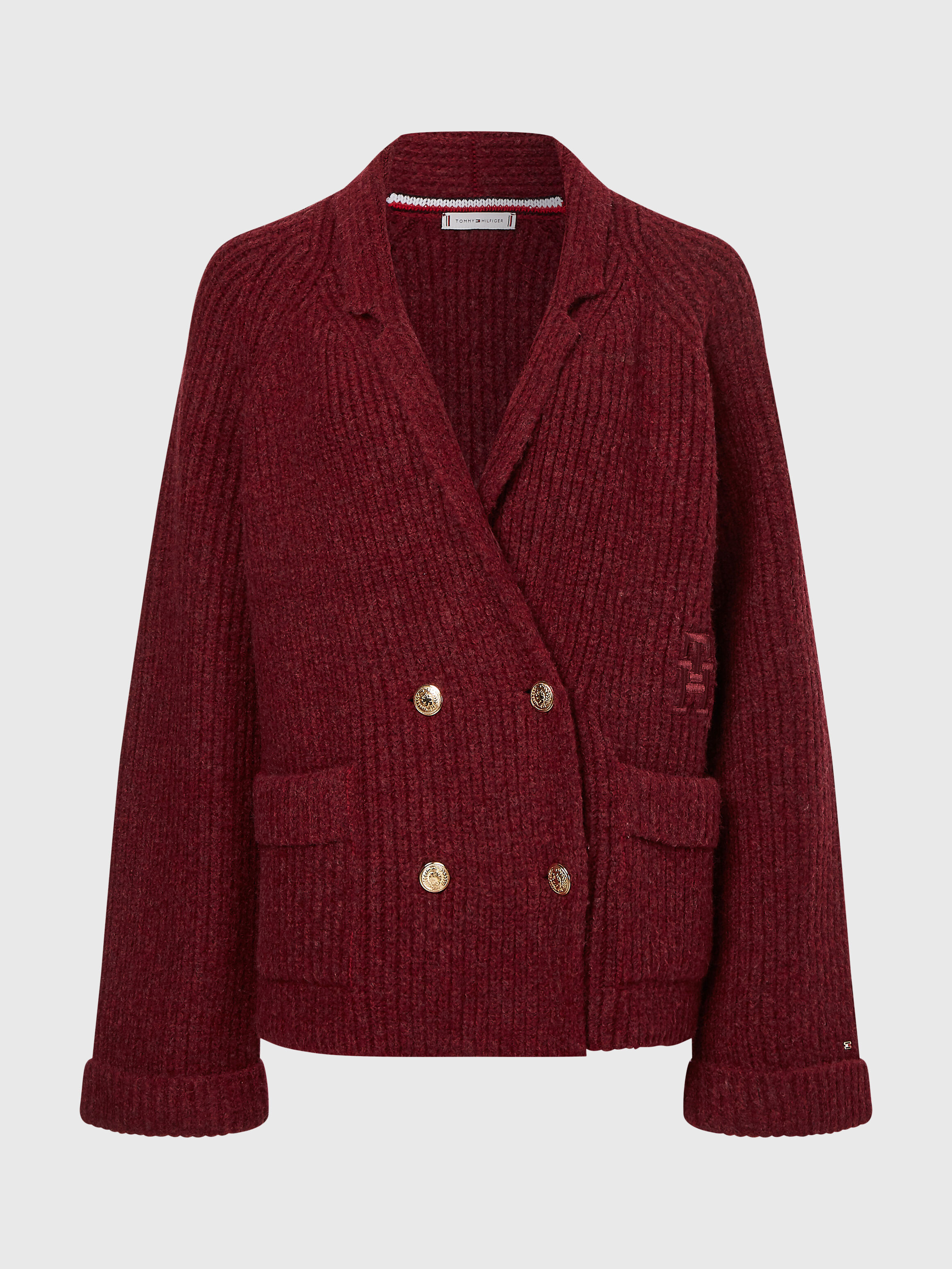 Relaxed Fit Peacoat Cardigan