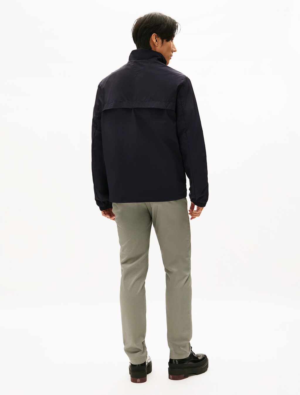 Water Repellent Zip-Thru Jacket, Black, hi-res