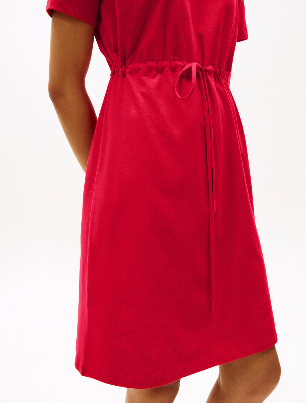 Hilfiger T 恤連身裙, Primary Red, hi-res