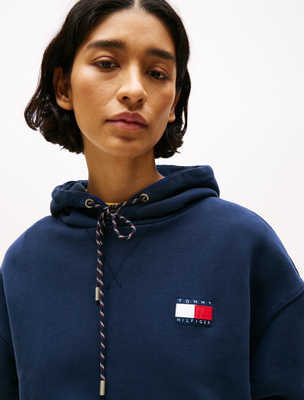 Hilfiger Sailing Relaxed Back Logo Hoody, Yale Navy, hi-res