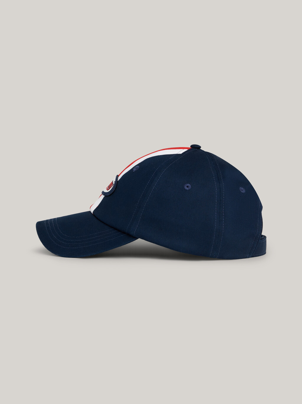Prep Logo Patch Baseball Cap, Dark Night Navy, hi-res