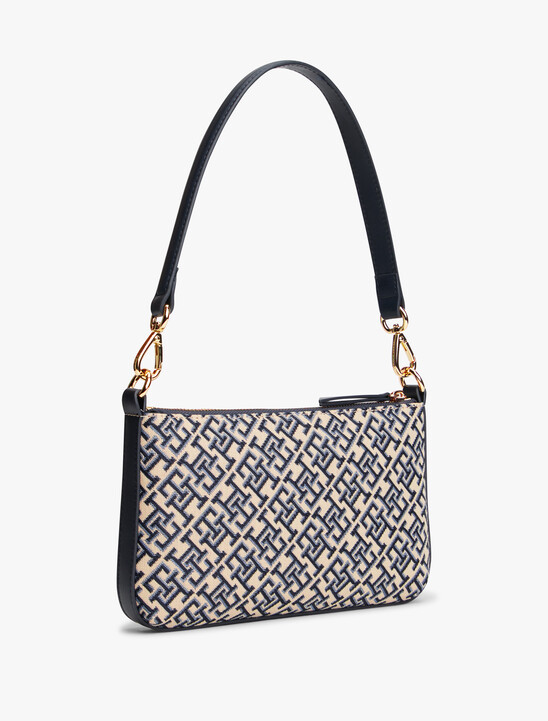 Monogram Jacquard Shoulder Pouch