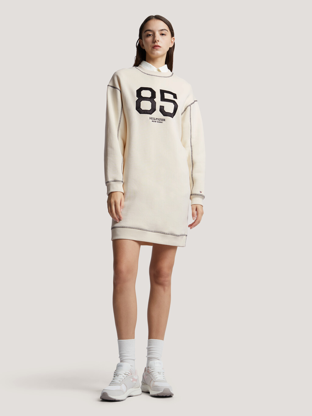 Hilfiger 85 Sweatshirt Dress, Calico, hi-res