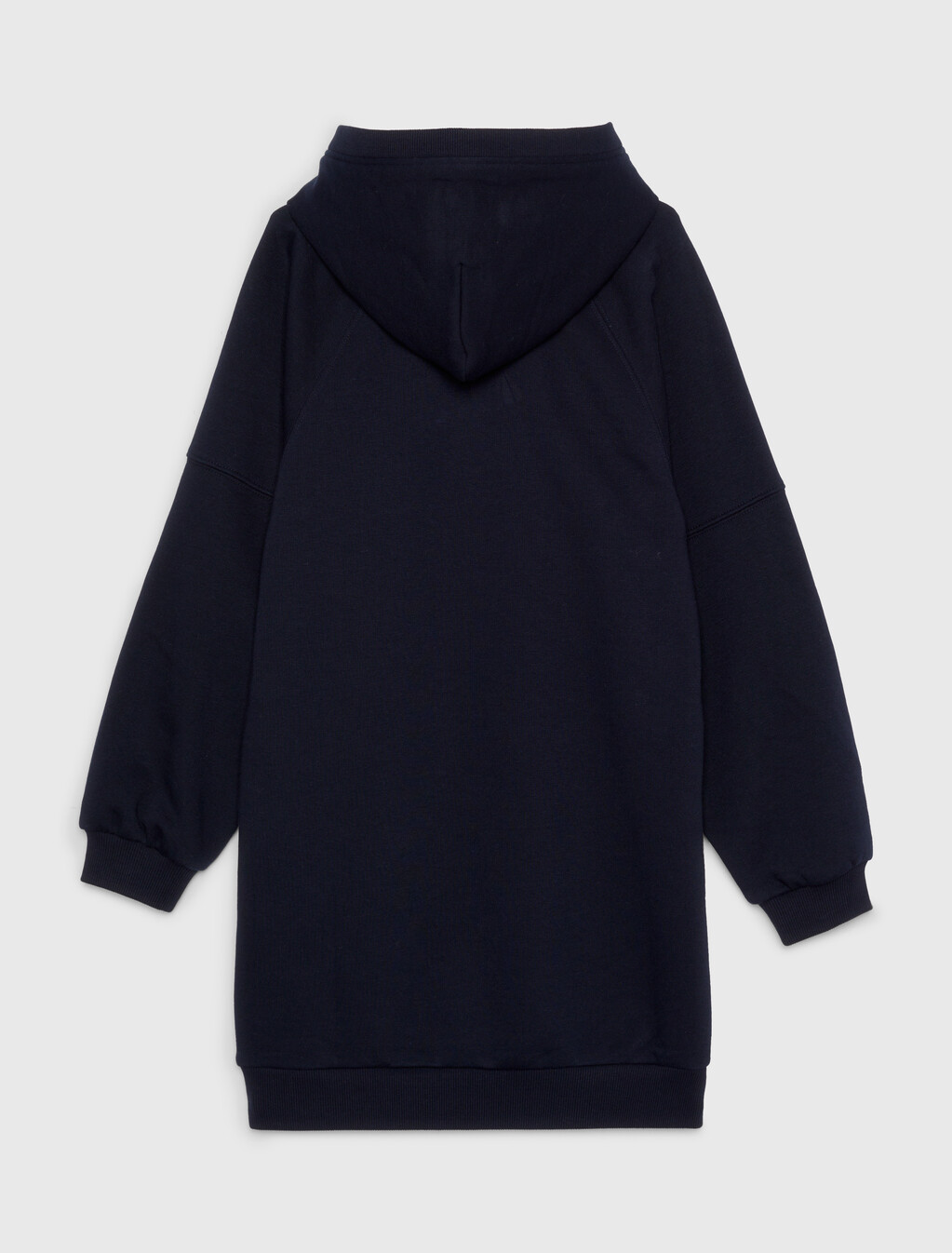 Girls Hilfiger Crest Hoodie Dress, Desert Sky, hi-res