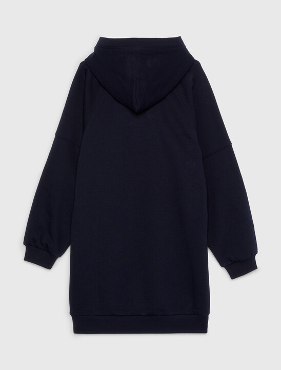 女童裝 Hilfiger 徽章連帽裙裝