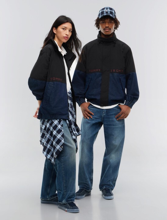 Tommy Hilfiger x FRGMT 撞色拼接休閒外套