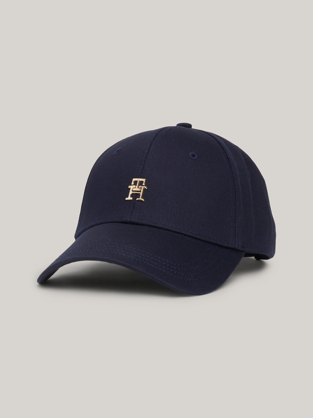 Essential Chic TH Monogram Baseball Cap, Space Blue, hi-res