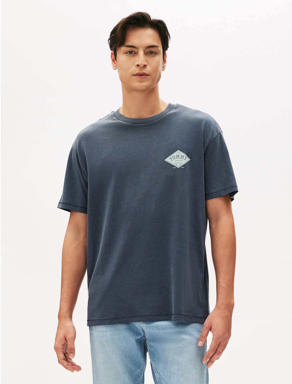 Relaxed Varsity Graphic T-Shirt, Dark Night Navy, hi-res