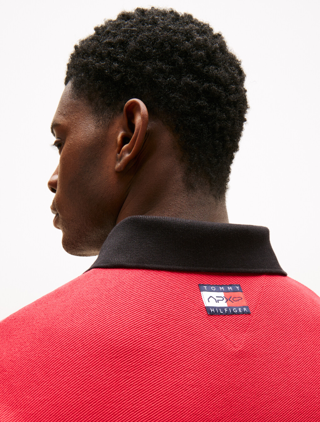 The APXGP Collection Relaxed Logo Polo Shirt, Primary Red/Black, hi-res
