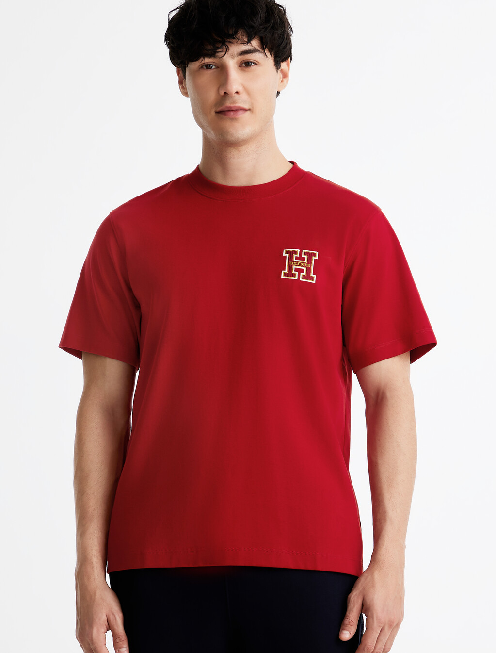 Letterman Interlock T-Shirt, Arizona Red, hi-res
