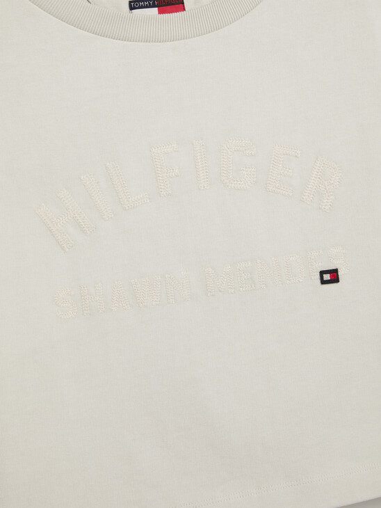 TOMMY HILFIGER X SHAWN MENDES CROPPED T-SHIRT