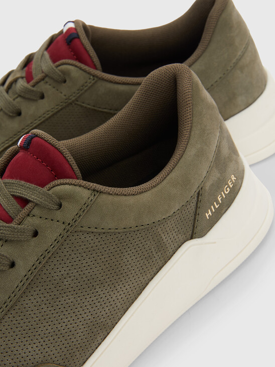 ELEVATED NUBUCK LEATHER TRAINERS