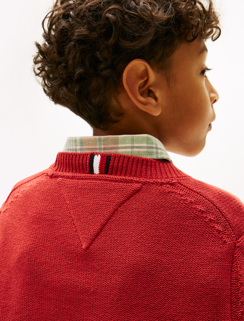 Monotype 印花圓領毛衣, Terracotta Red, hi-res