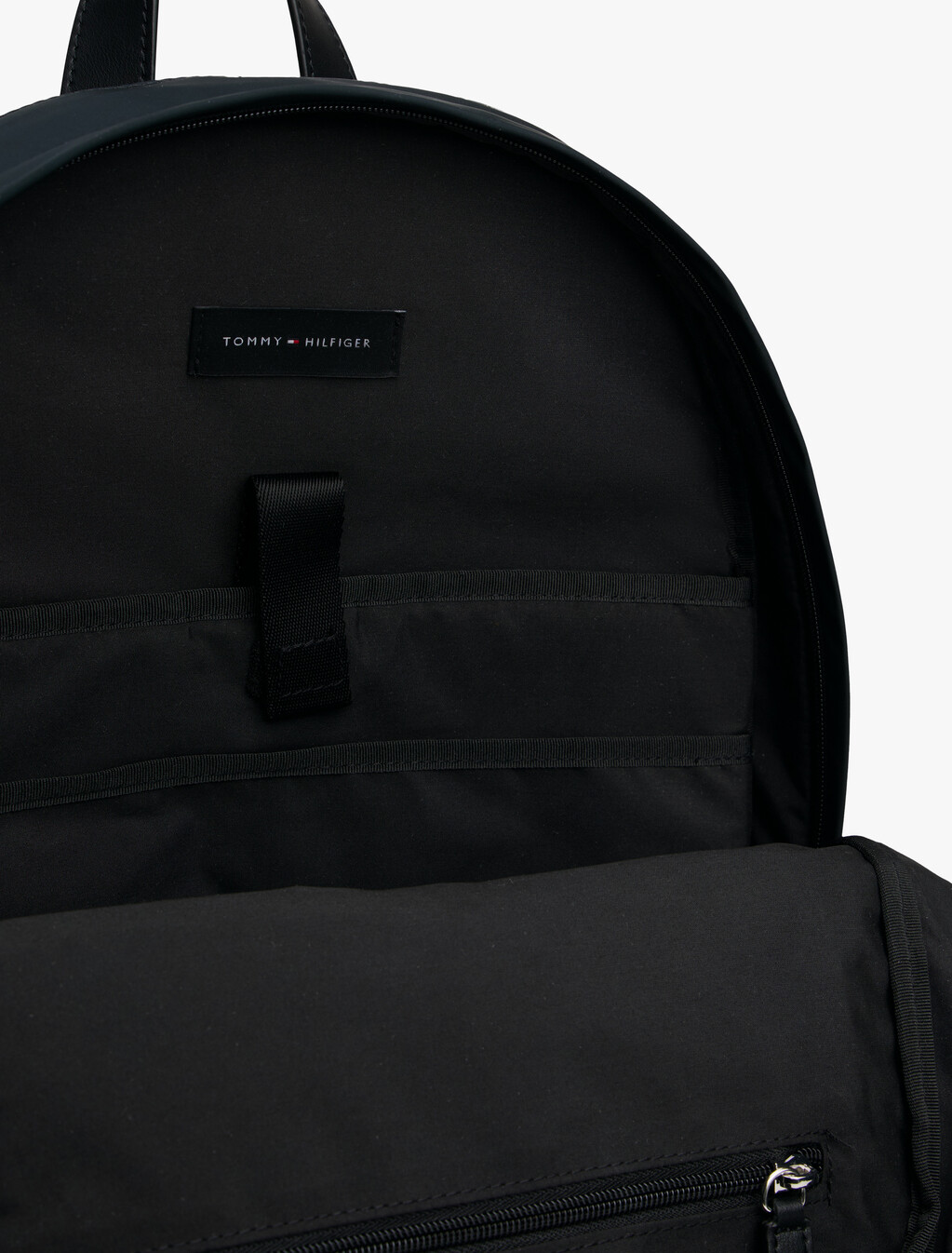 Logo Patch Backpack, Black, hi-res