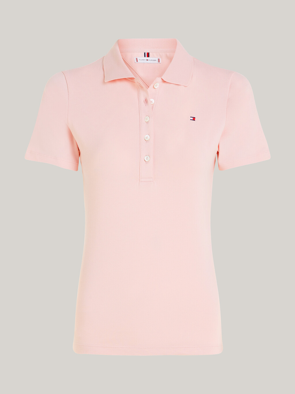 1985 年系列修身 Polo 恤, Whimsy Pink, hi-res