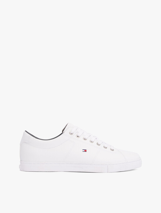 Essential Leather Lace-Up Trainers