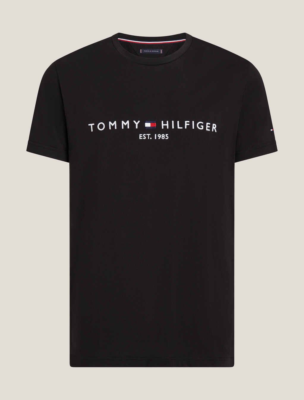 Core Tommy Logo T-Shirt, Black, hi-res