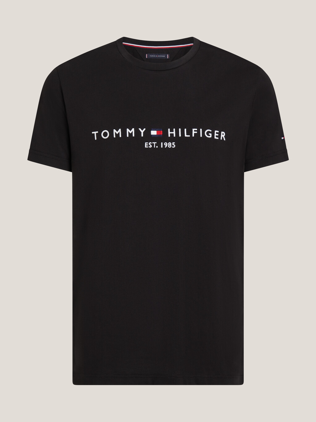 Core Tommy Logo T-Shirt, Black, hi-res