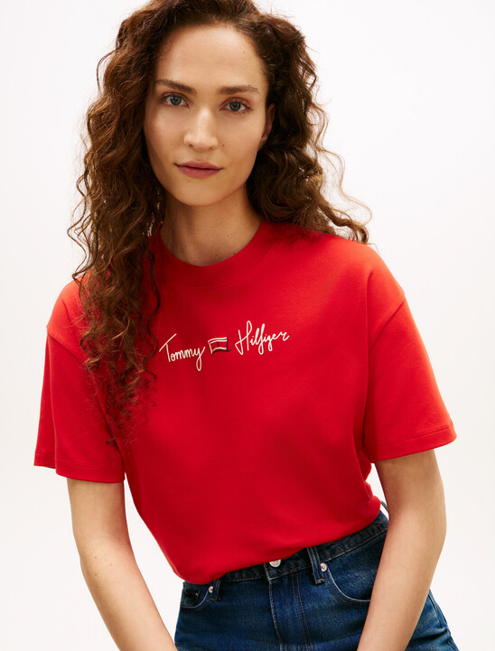 Asia Fit Graphic Double Knit T-Shirt