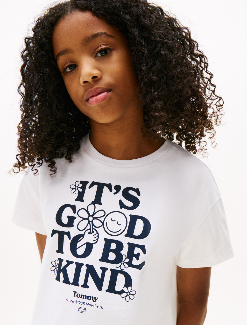 Graphic Print Relaxed T-Shirt, White, hi-res