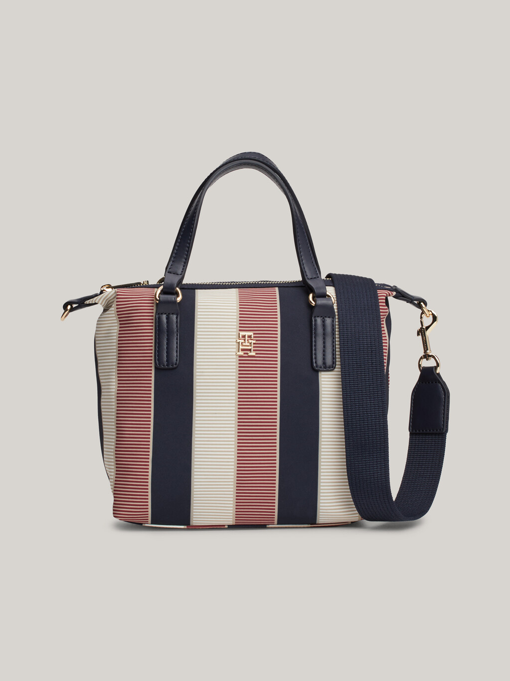 TH Monogram Tote, Beige, hi-res