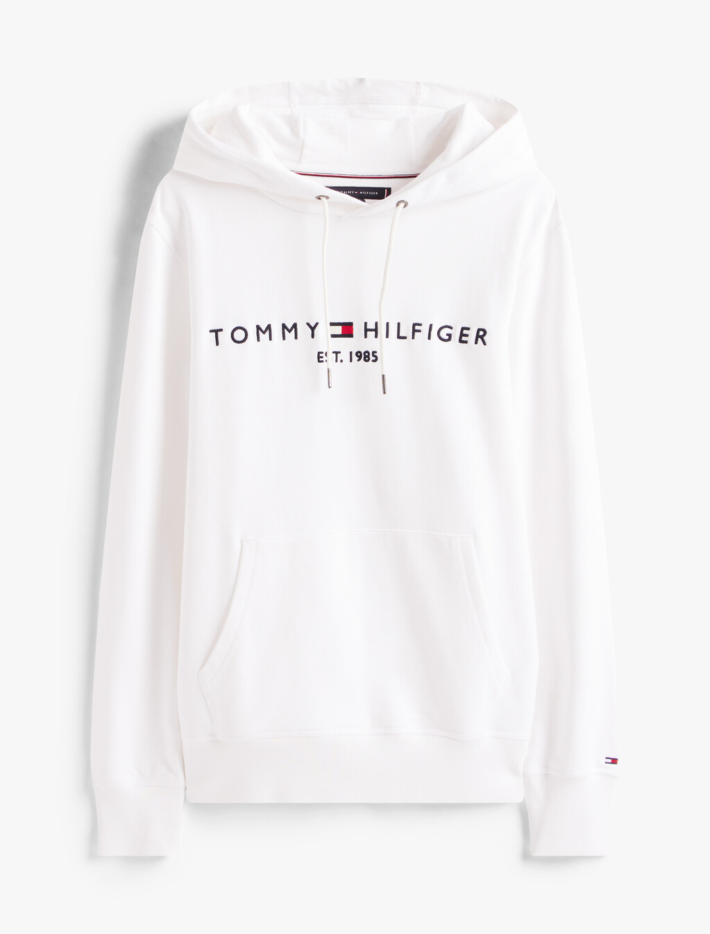 Tommy 標誌連帽衫, White, hi-res