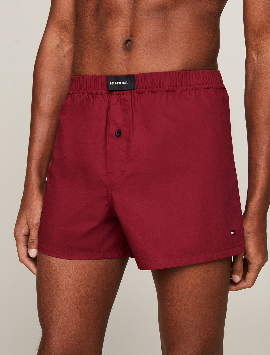 3-Pack Hilfiger Monotype Woven Boxer Shorts, Des Sky/Anchor Blue/Rouge, hi-res