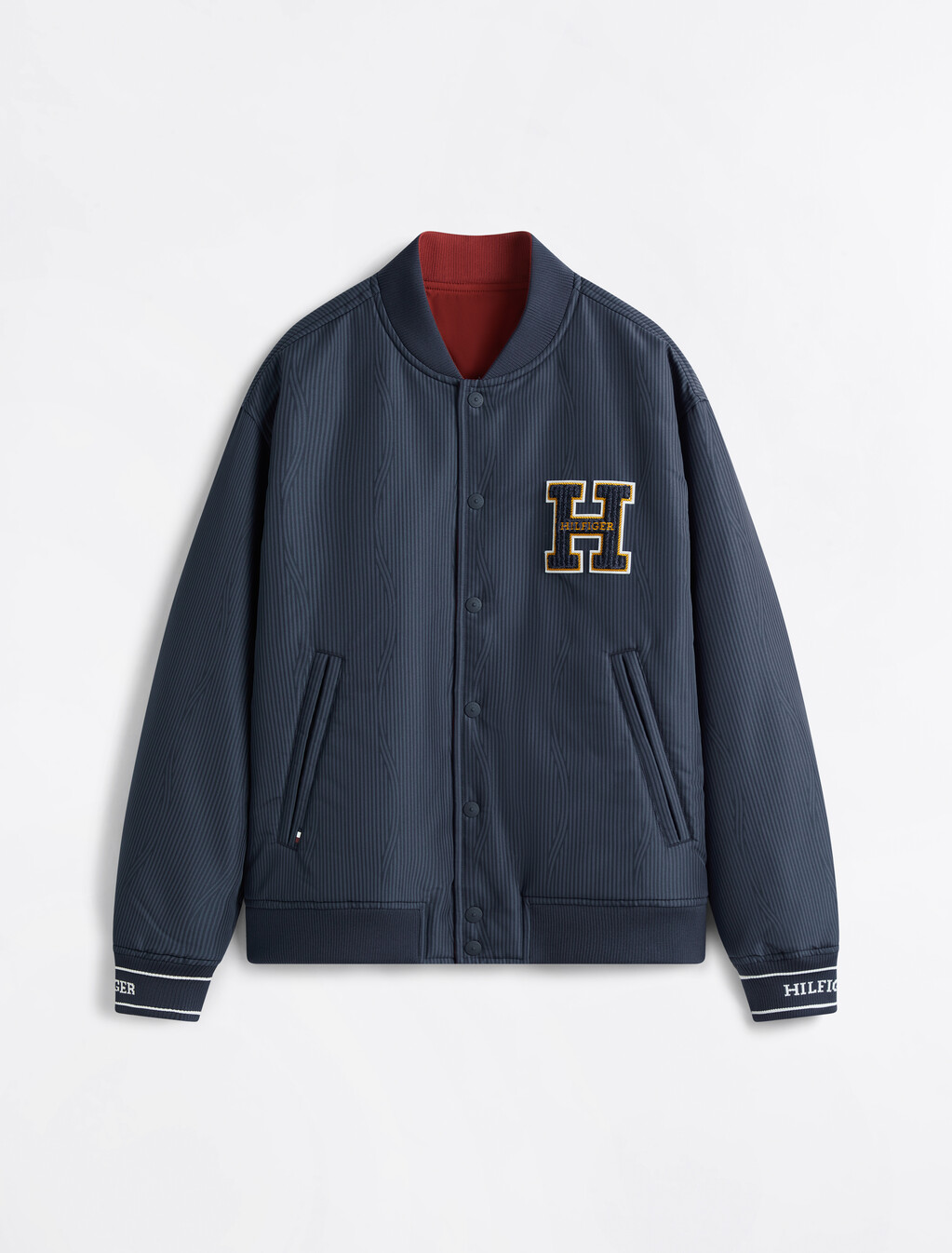 Reversible Bomber Jacket, Desert Sky, hi-res