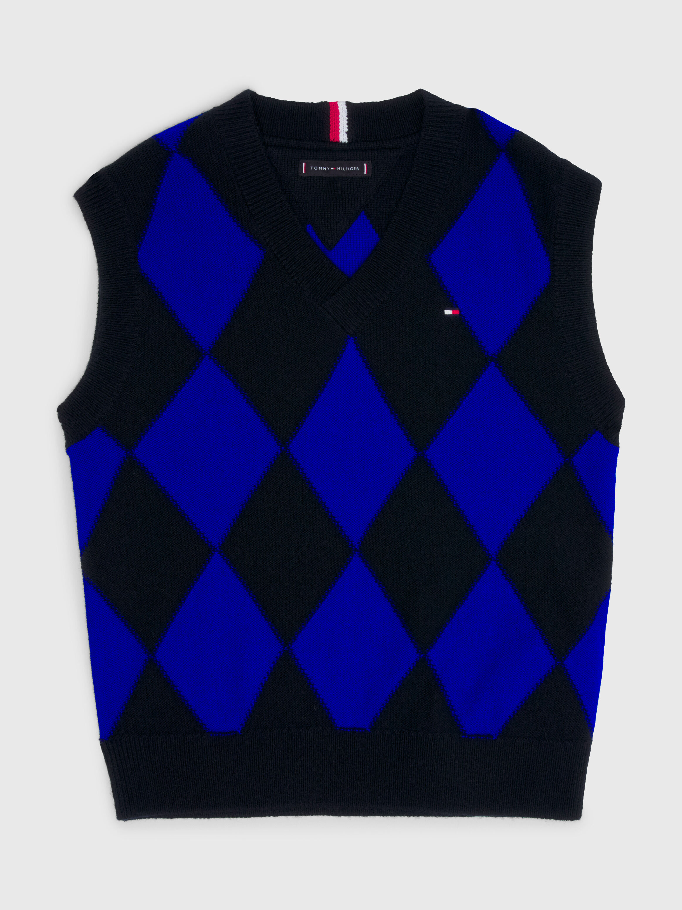 Boys argyle sweater top