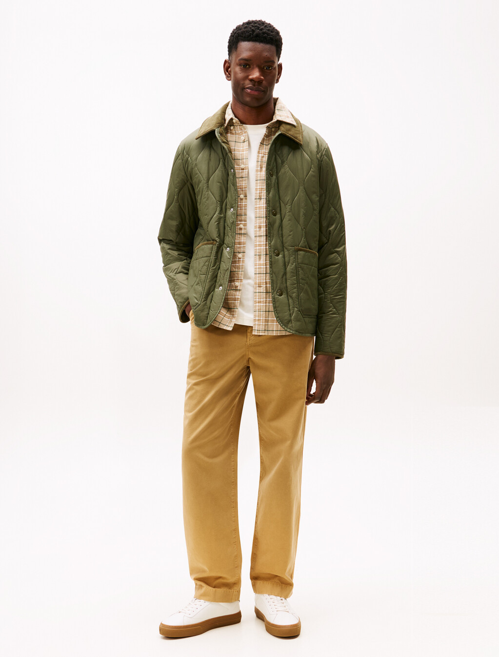 Straight Washed Canvas Carpenter Trousers, Camel, hi-res